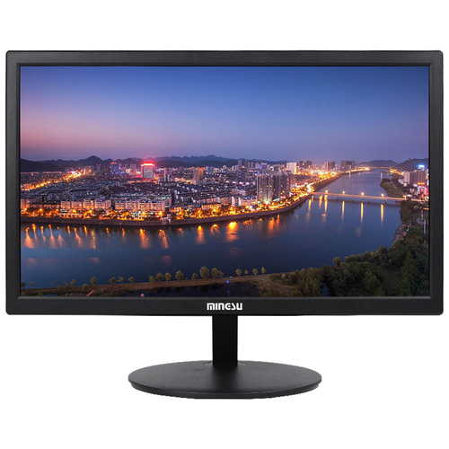 铭速 T190 19英寸液晶显示器黑色+VGA+HDMI